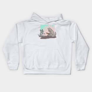 cat kids Kids Hoodie